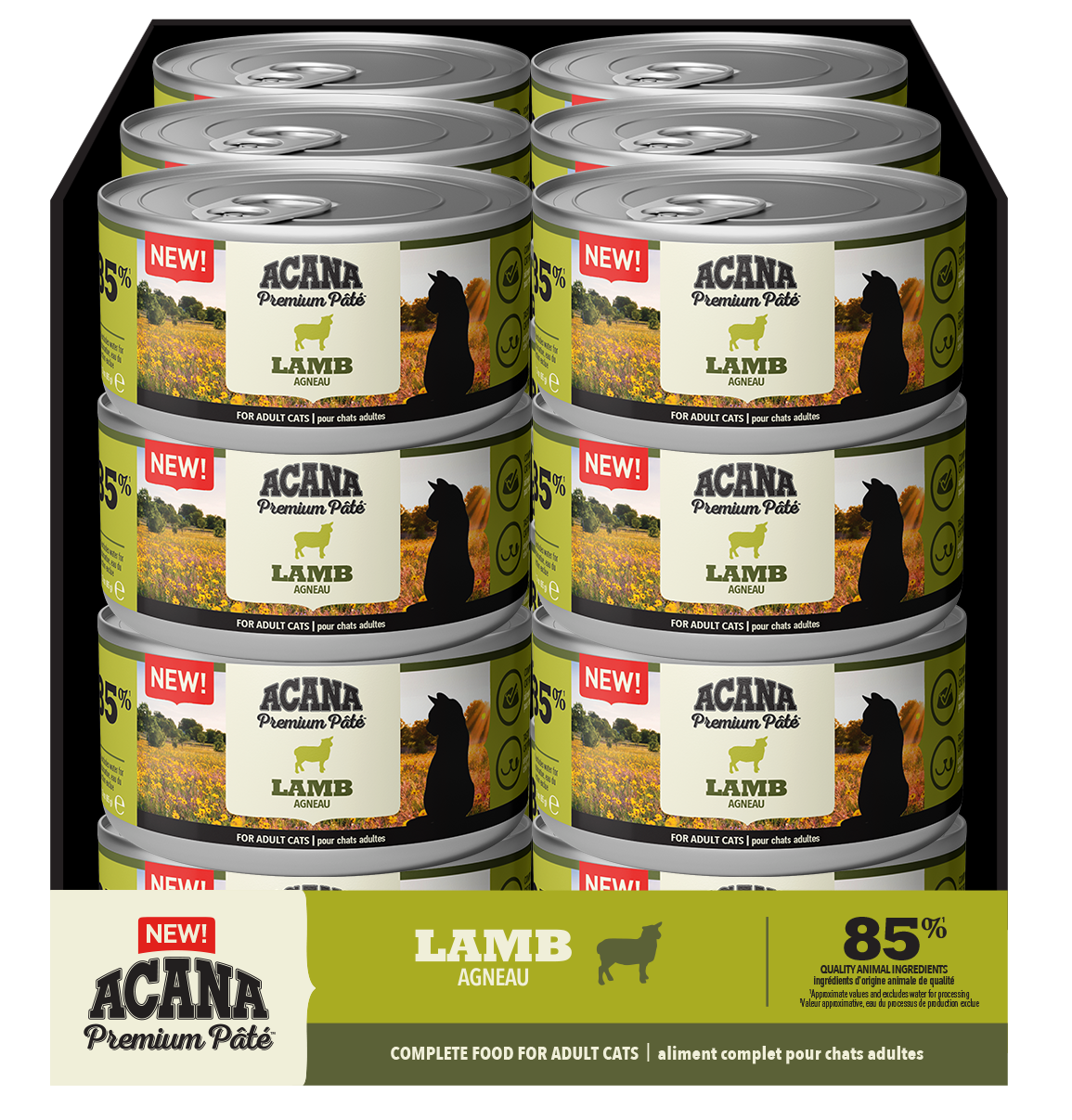 ACA Premium Pate Lamb Front 24 Corrugate 85g FEDIAF.png
